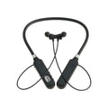 Fones de Ouvido Bluetooth Sem Fio BT-12 com Neckband para Esportes ao Ar Livre, Controle Touch, Display e Fones para Música