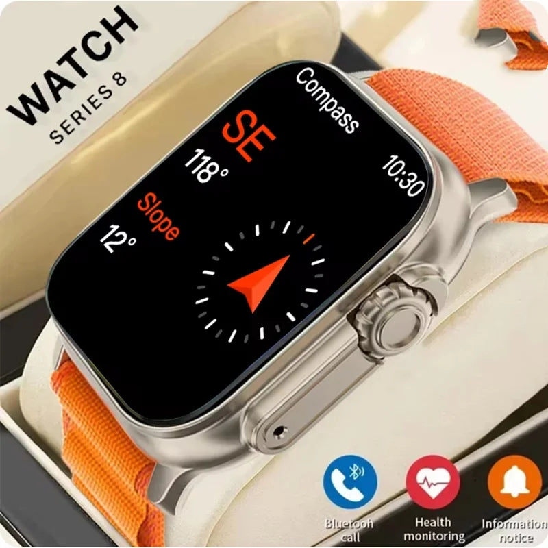 Hw8 smartwatch Bluetooth watch Smart Watch Men 9mm 2.2 inch HD Screen GPS NFC Waterproof Smartwatch Sports Fitness Watch